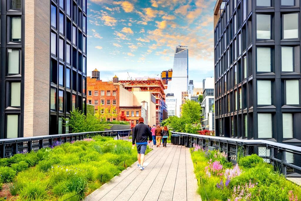 פארק היי ליין במנהטן (צילום: Sina Ettmer Photography / shutterstock) פארק היי ליין במנהטן