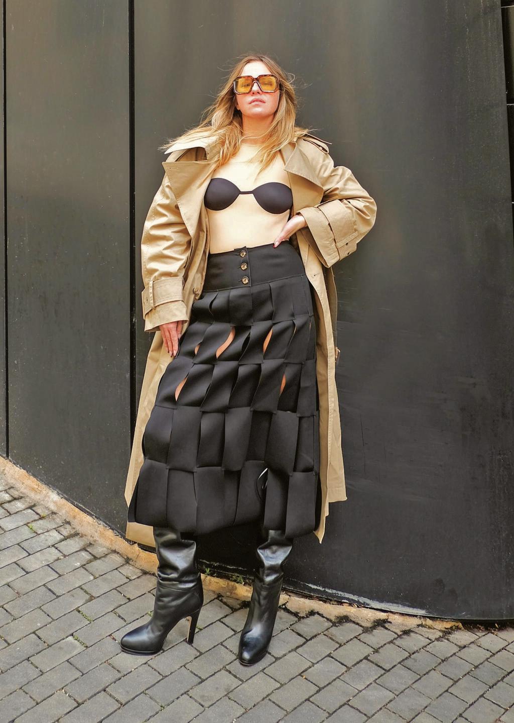 בחיים לא אזרוק! בגד גוף משיתוף הפעולה של מרג'יאלה ו־H&M (צילום: אלבום פרטי) נסטיה ליסנסקי