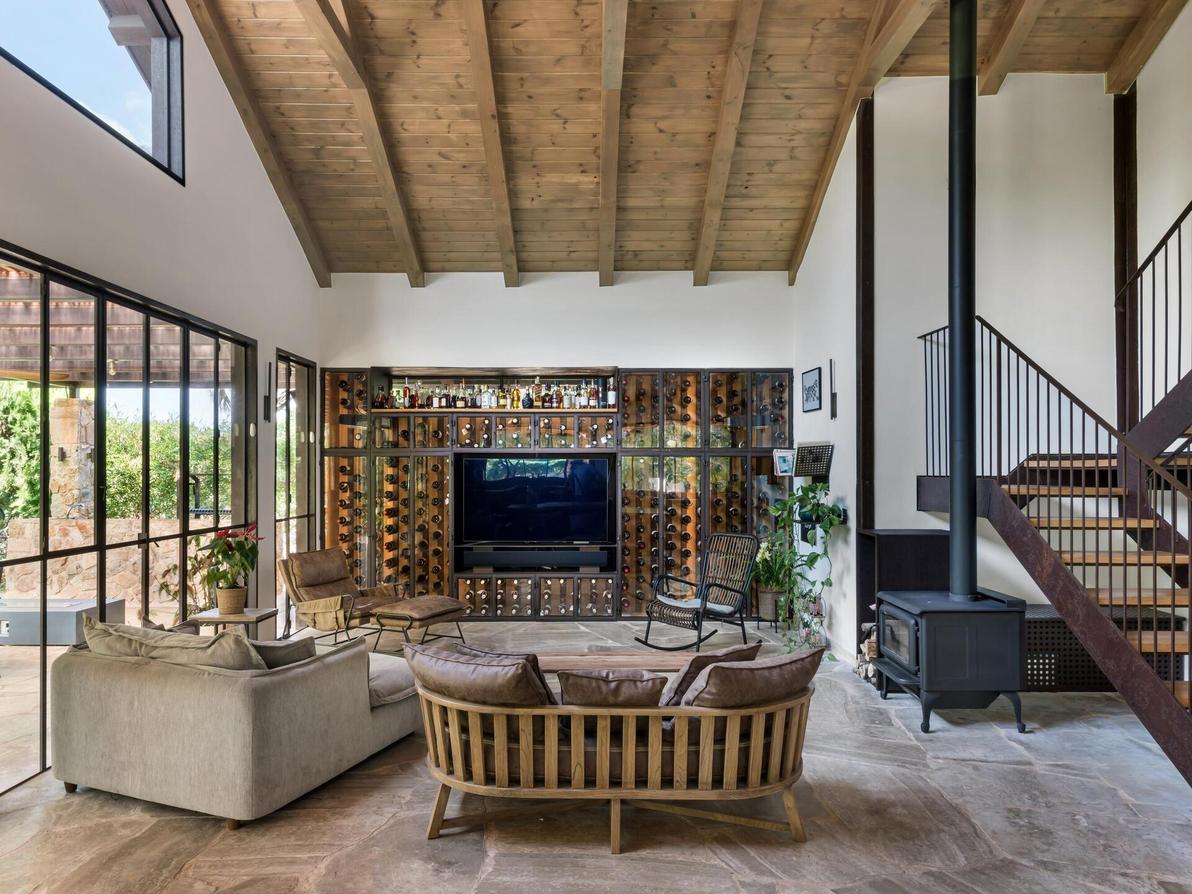 וילה במושב בשרון, עיצוב: רון שינקין