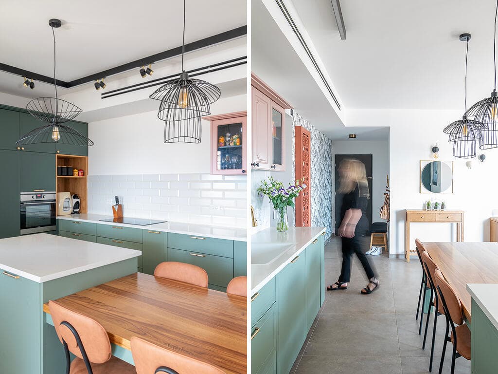 דירה צבעונית, עיצוב: איריס פלס-אזולאי