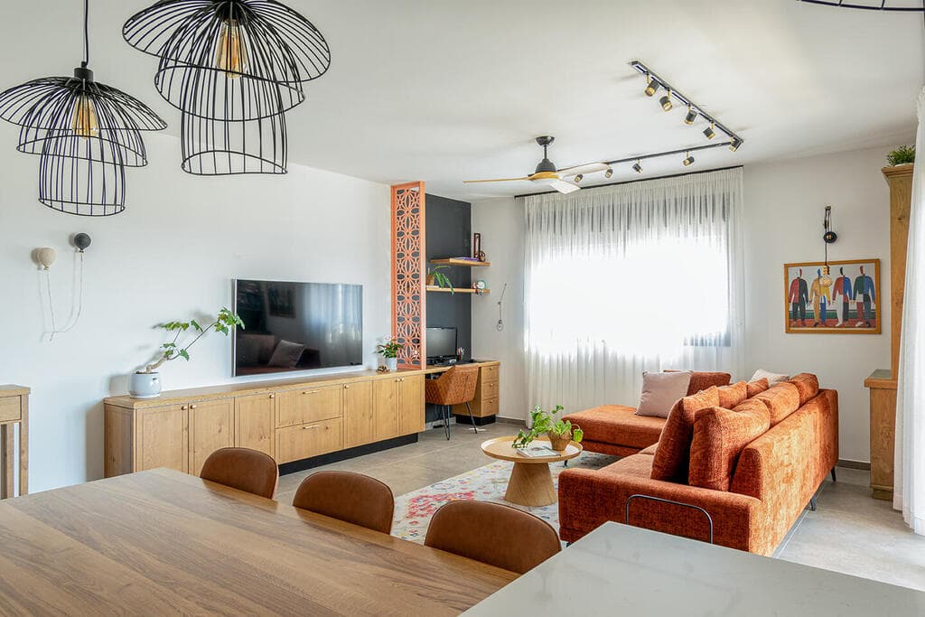 דירה צבעונית, עיצוב: איריס פלס-אזולאי