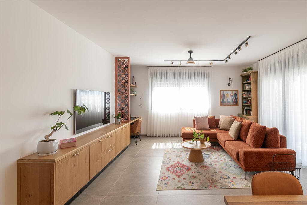 דירה צבעונית, עיצוב: איריס פלס-אזולאי