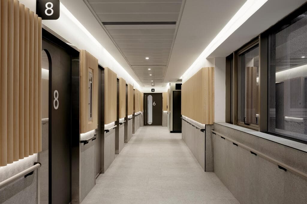 יש חשיבות למסדרונות בתהליך (צילום: גדעון לוין) חדר לידה רמב"ם