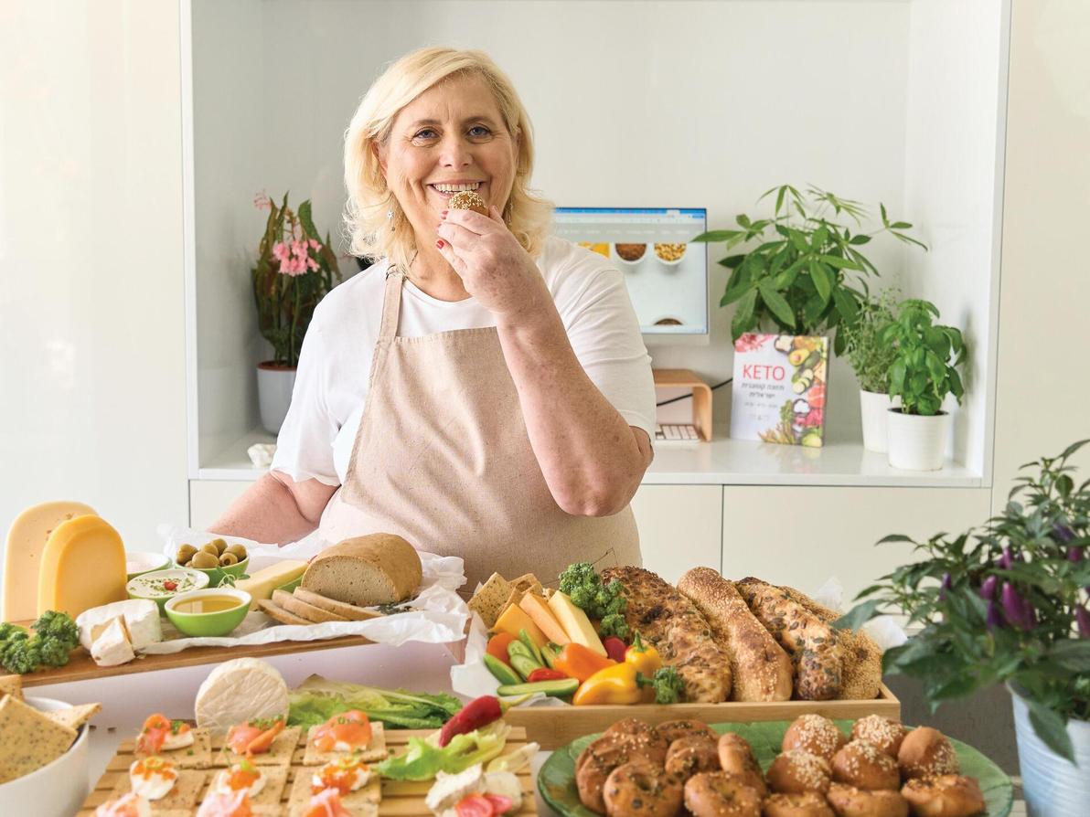 "אני מדענית באונה הימנית ושפית באונה השמאלית". ד"ר רונית הנגבי (צילום: פזית אסולין) ד"ר רונית הנגבי