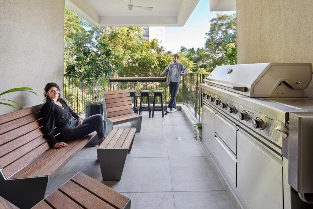 דירת האדריכלים, תכנון: נטלי רויזין ואהוד נדל