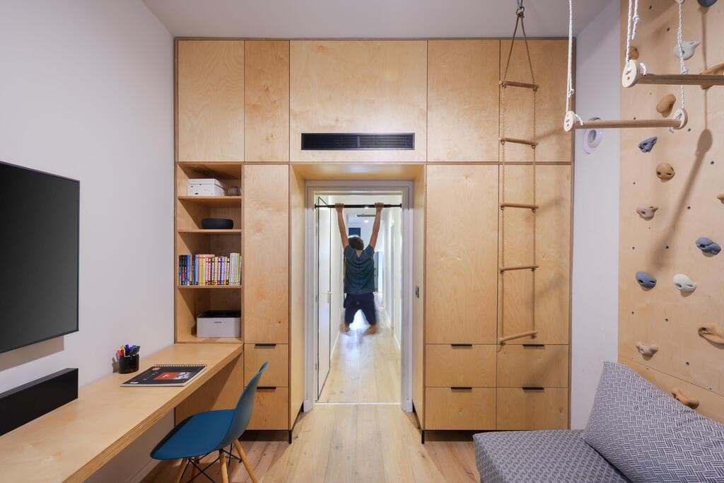 דירת האדריכלים, תכנון: נטלי רויזין ואהוד נדל