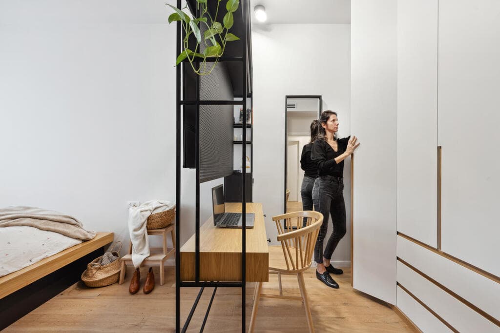 דירת האדריכלים, תכנון: נטלי רויזין ואהוד נדל