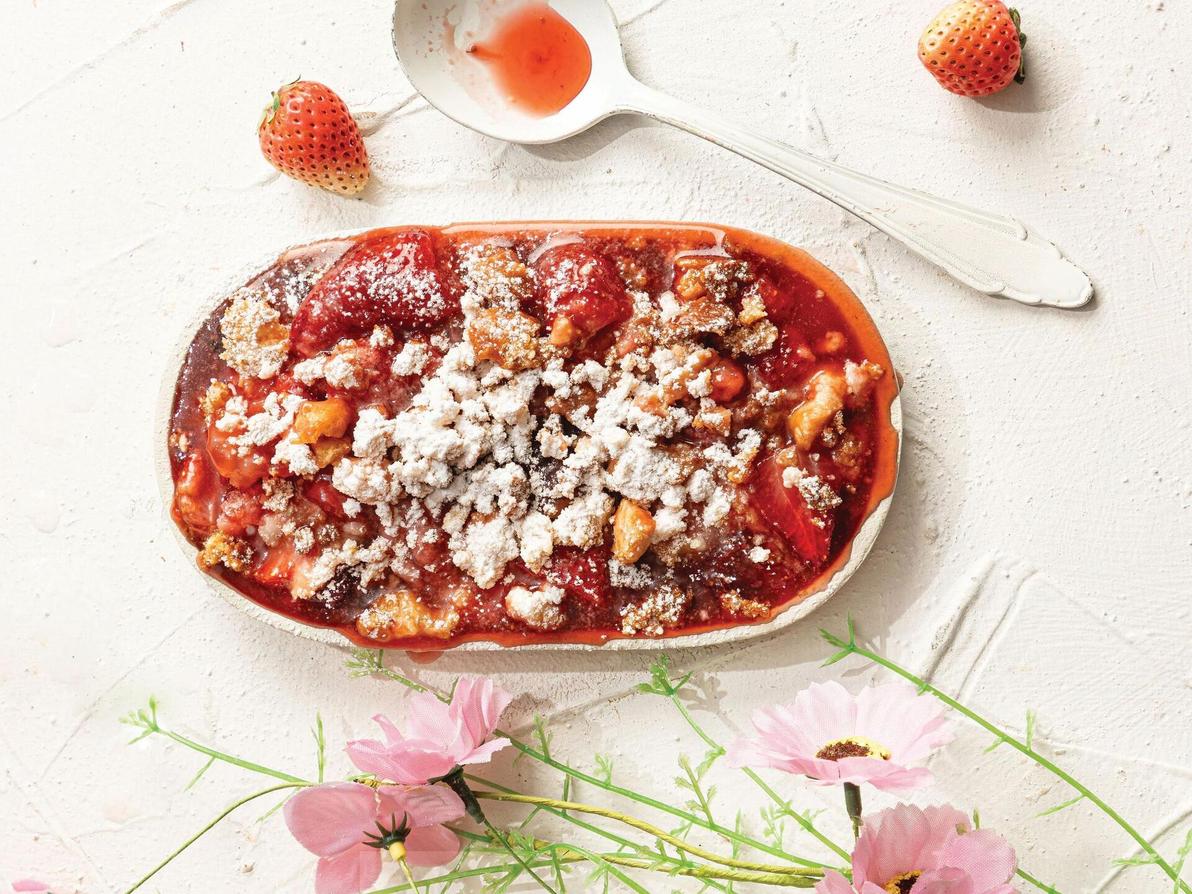 קראמבל תותים לפסח