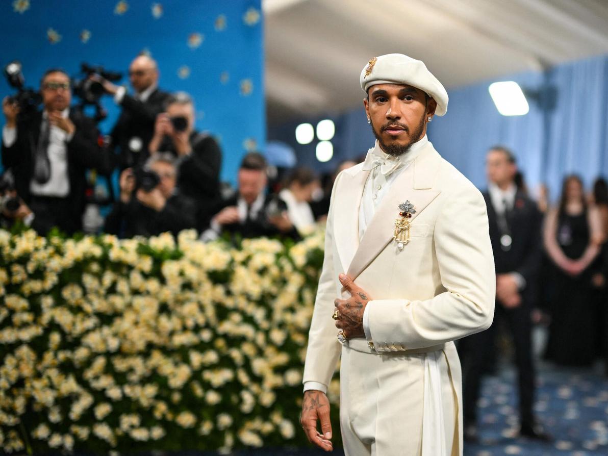 לואיס המילטון בגאלה של המטרופוליטן, 2025