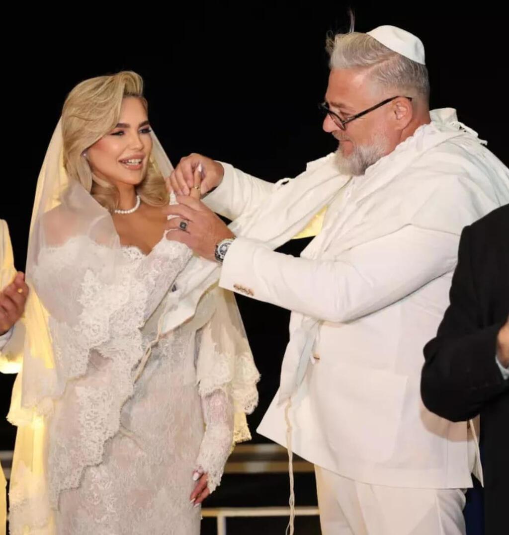 ורד בחתונה עם דרור מילר (צילום: אור גפן ) ורד בחתונה עם דרור מילר