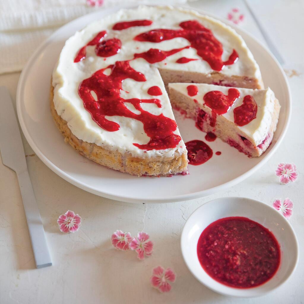 עוגת ריקוטה ופטל ללא גלוטן