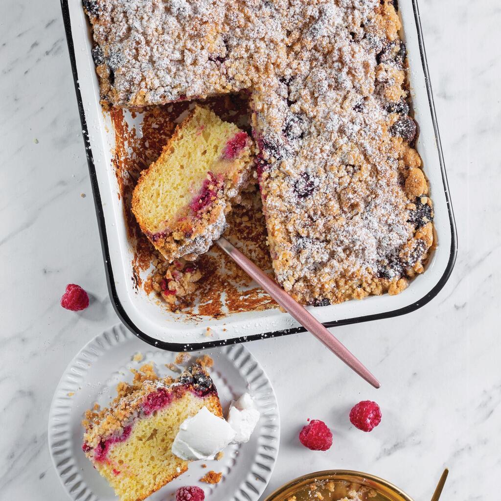 עוגת ריקוטה עם מרציפן ופטל