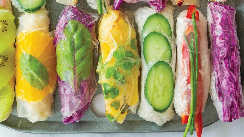 ספרינג רול מתוק