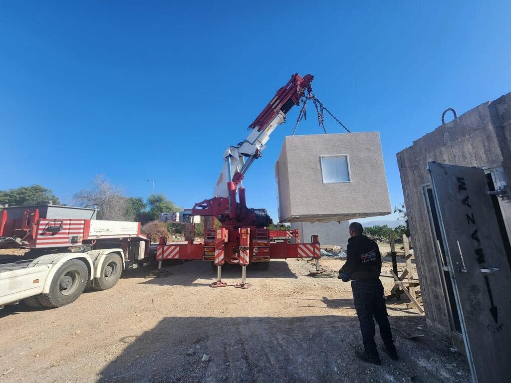 הוספת ממ"ד נייד לבית פרטי