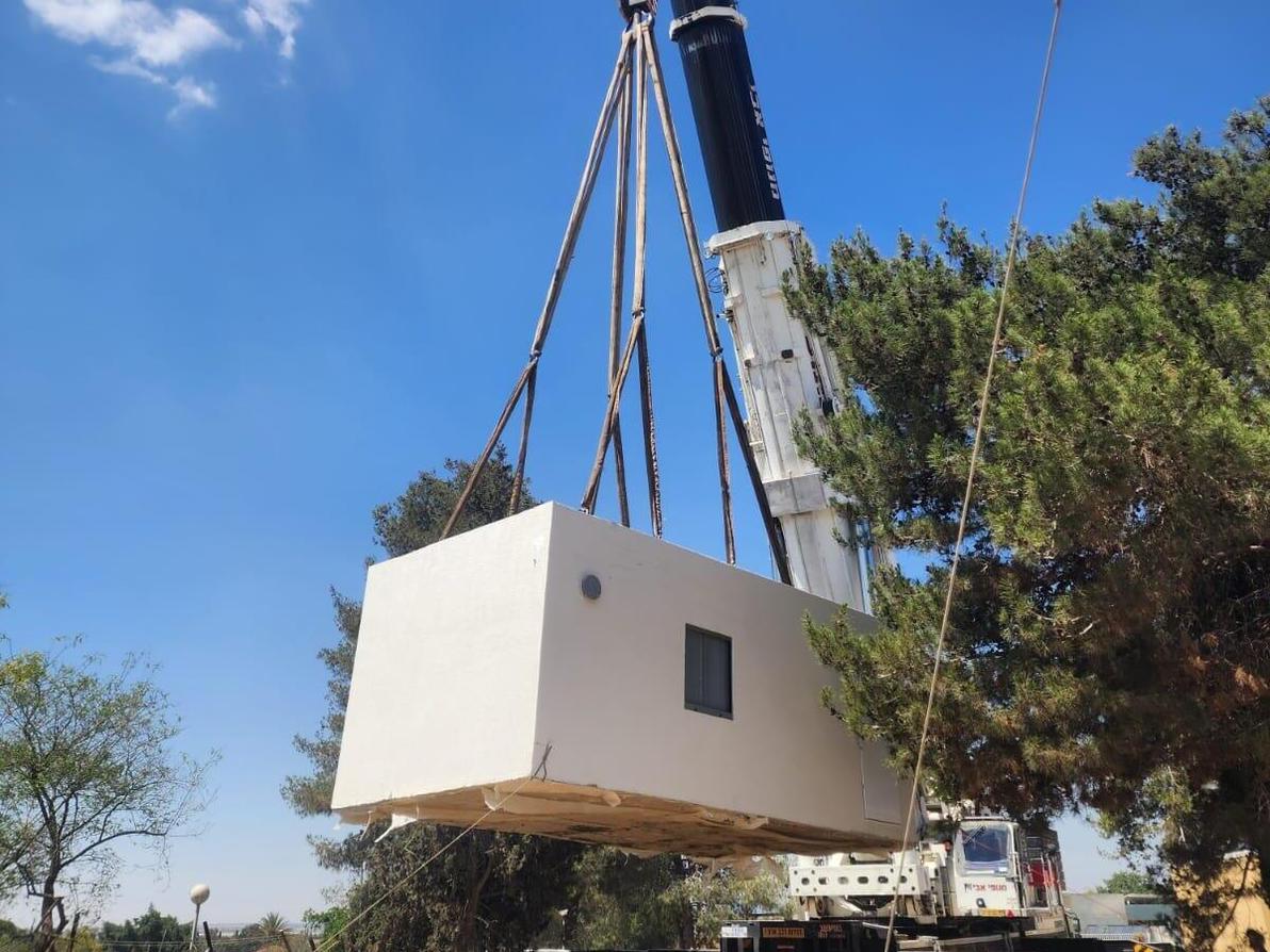 הוספת ממ"ד נייד לבית פרטי