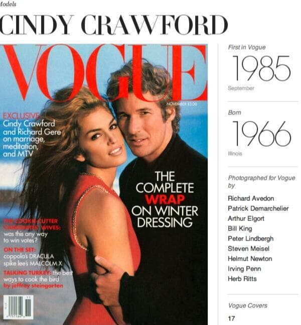 סינדי קרופורד ריצ'רד גיר