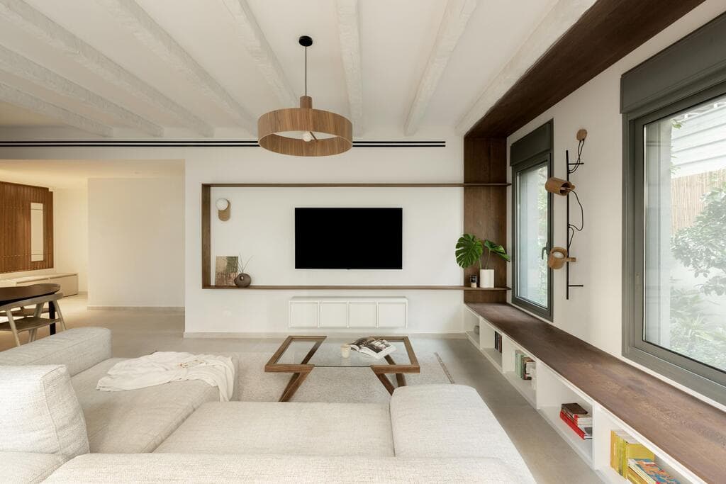 דירת גן בתל אביב. עיצוב: שירה אפק