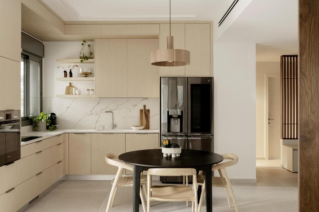 דירת גן בתל אביב. עיצוב: שירה אפק