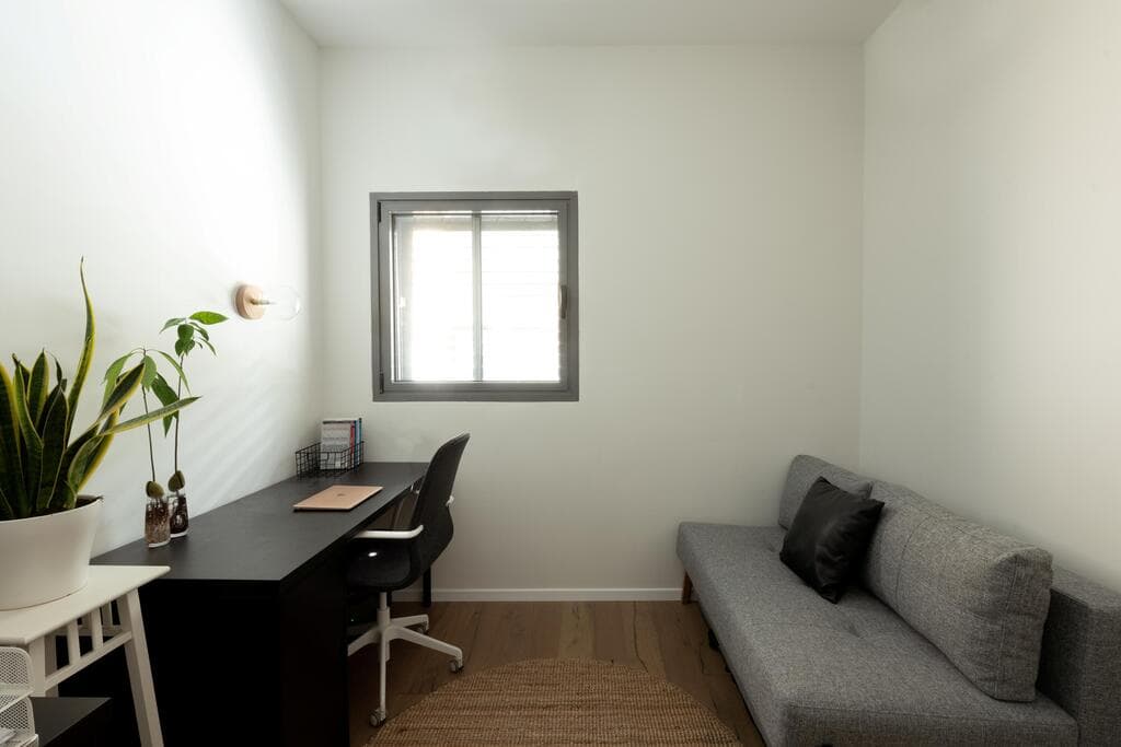 דירת גן בתל אביב. עיצוב: שירה אפק