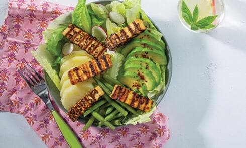 טבעוני: סלט ניסואז טופו