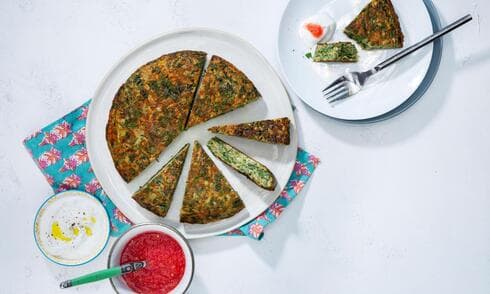 בלי תנור: פשטידת ירק עשירה