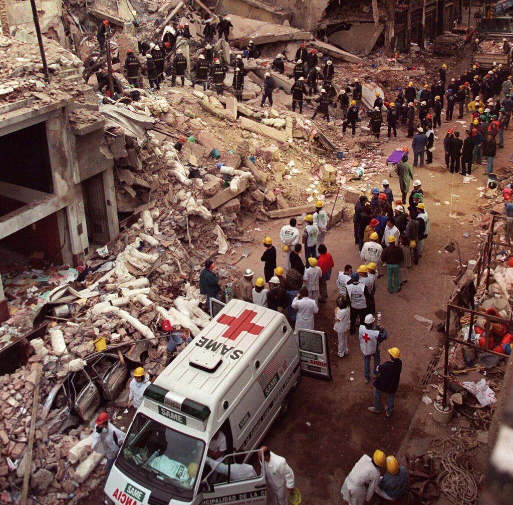 85 הרוגים. הפיגוע בבית הקהילה היהודית בבואנוס איירס