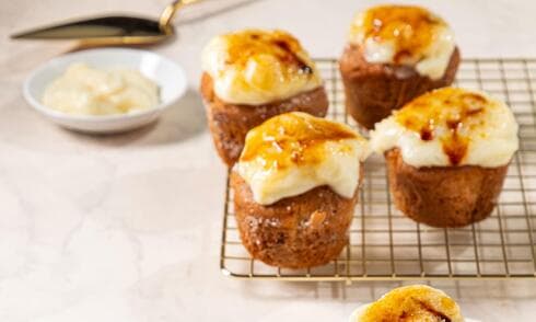 מאפינס עם קרם ברולה