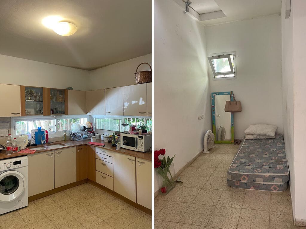 שיפוץ בית ברעננה - לפני