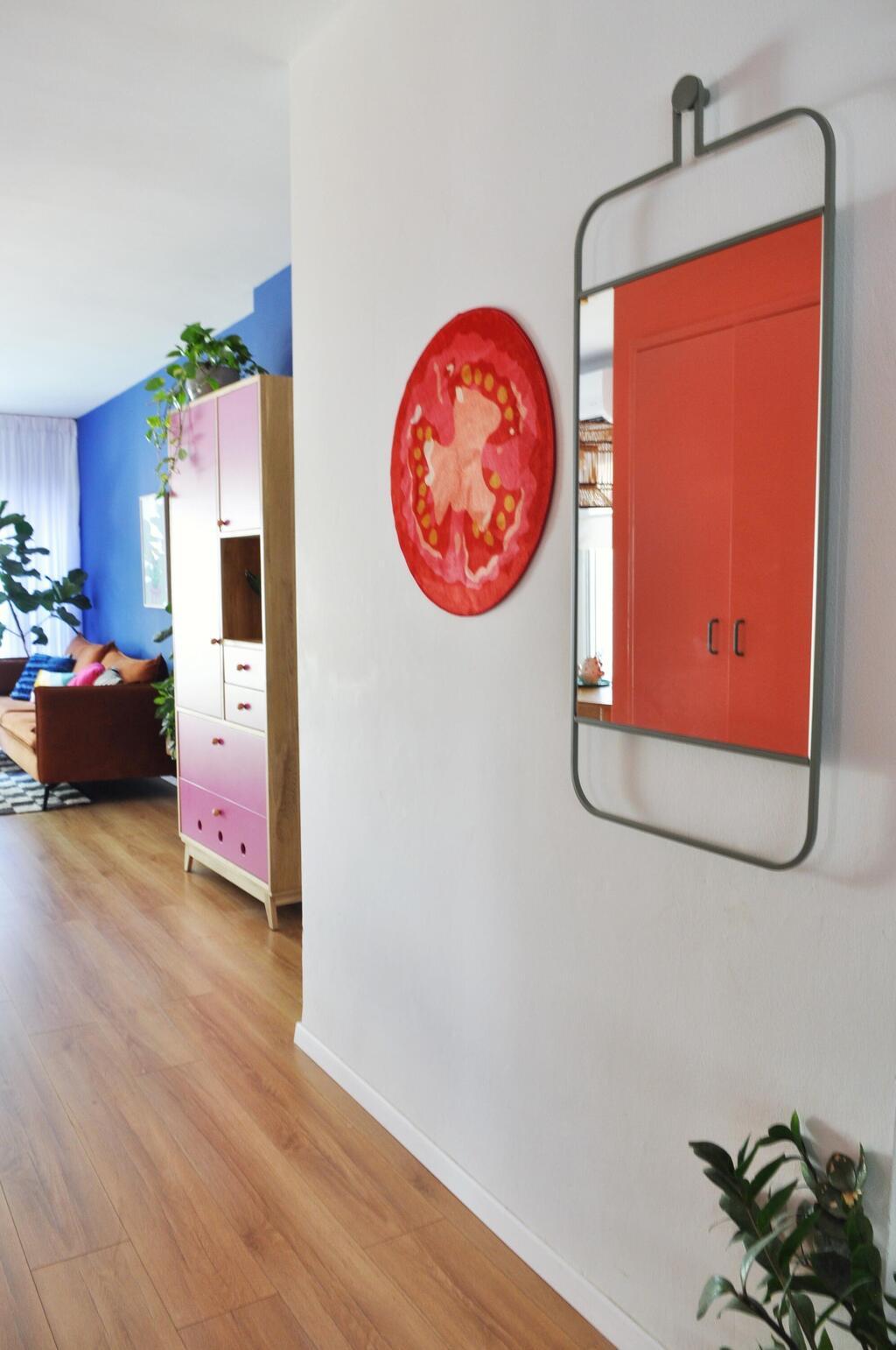 שיפוץ צבעוני לבית ברעננה