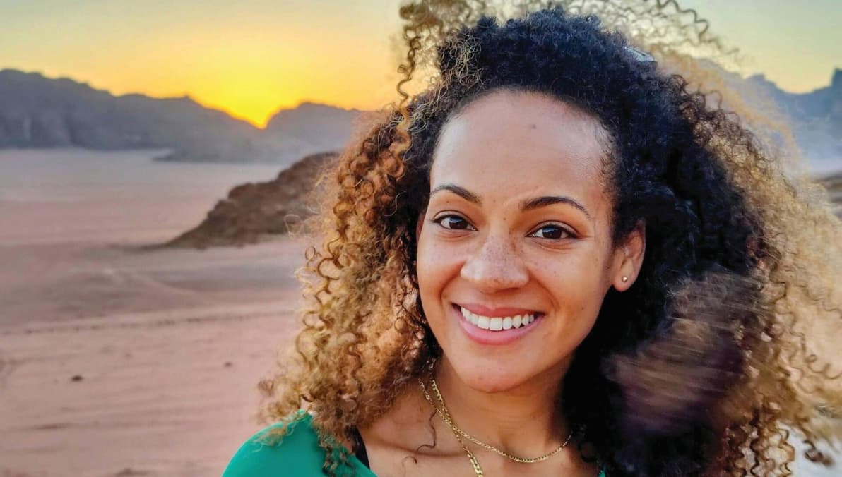 ד"ר אדיי מרים אומודלה־לוסיאן. "כל עוד אין מלחמה החיים פה נהדרים. בישראל אני מרגישה הכי בבית"