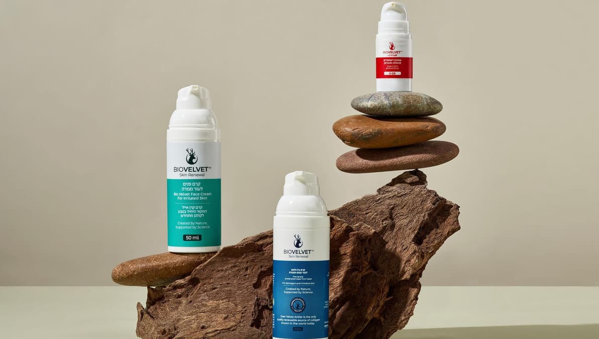 קרם Bio Velvet הוא תכשיר חדשני המבוסס על תמצית קרן האייל 