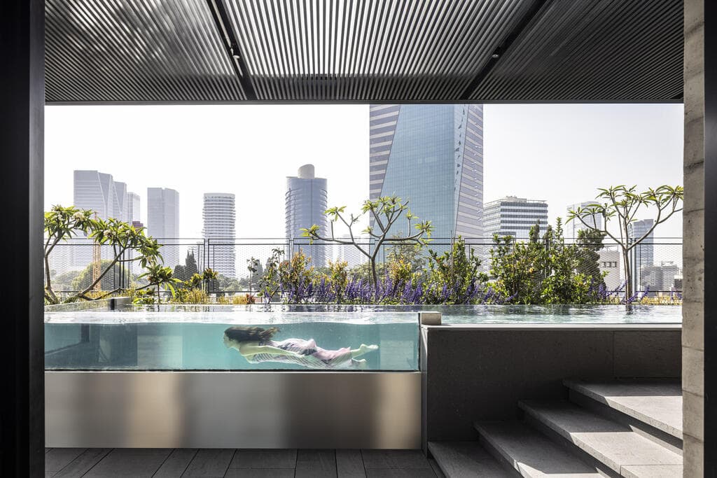 פנטהאוז בתל אביב, עיצוב: דנה אוברזון