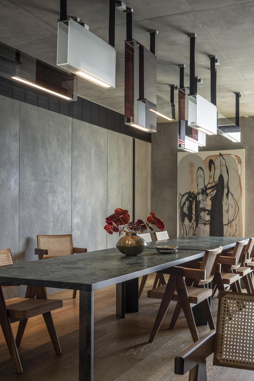 פנטהאוז בתל אביב, עיצוב: דנה אוברזון