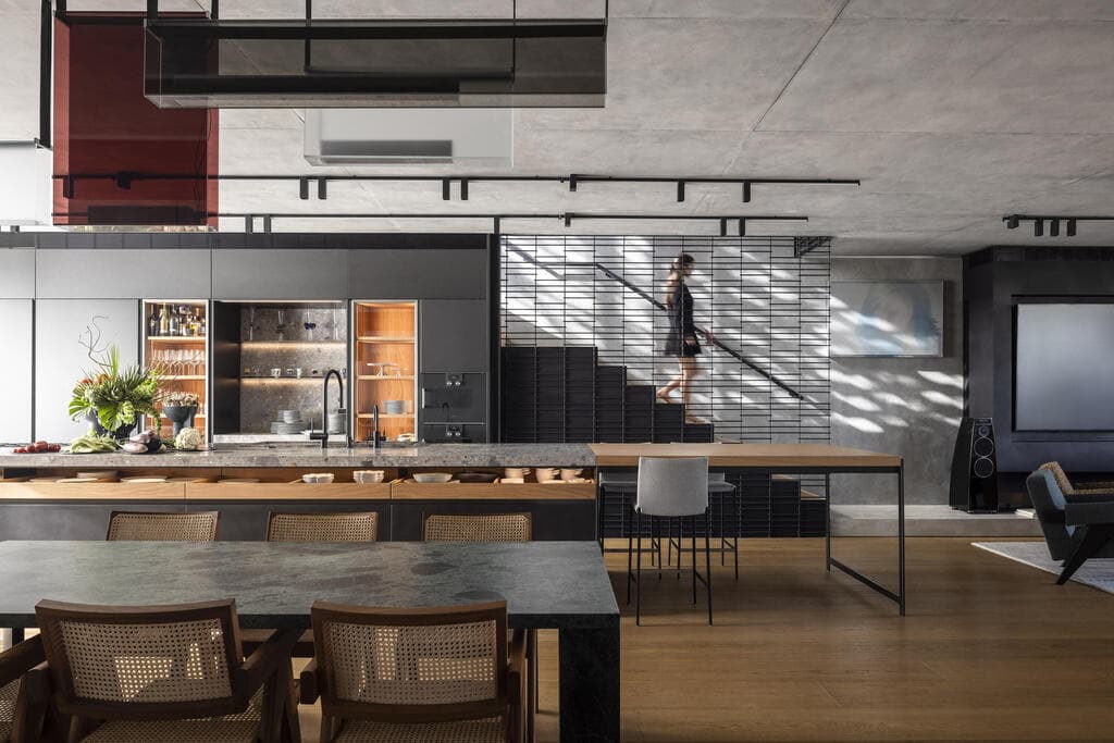 פנטהאוז בתל אביב, עיצוב: דנה אוברזון