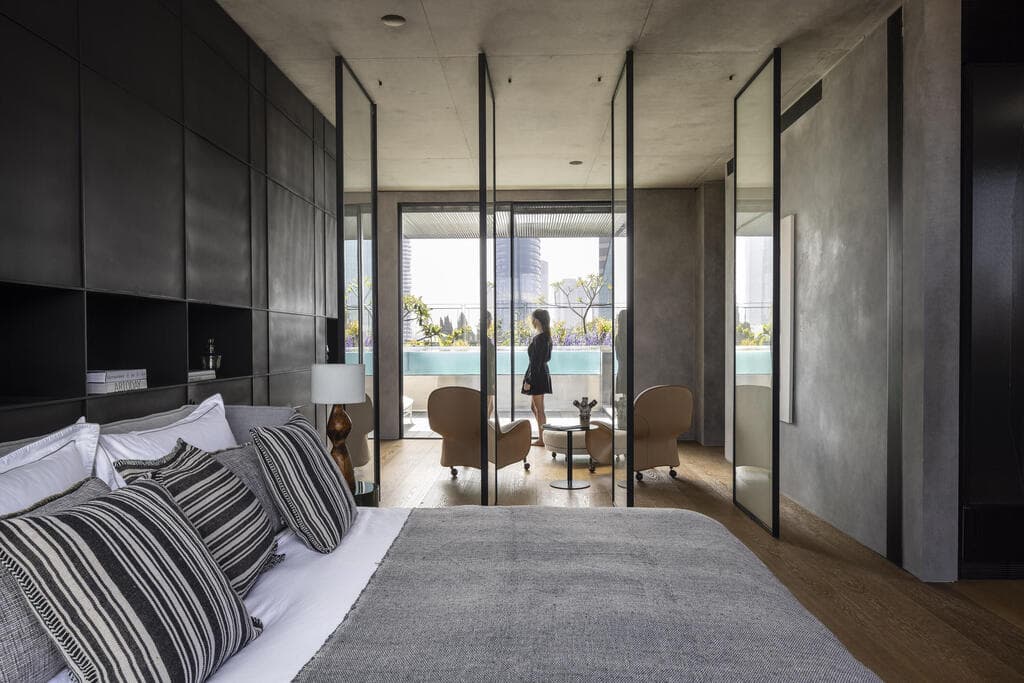 פנטהאוז בתל אביב, עיצוב: דנה אוברזון