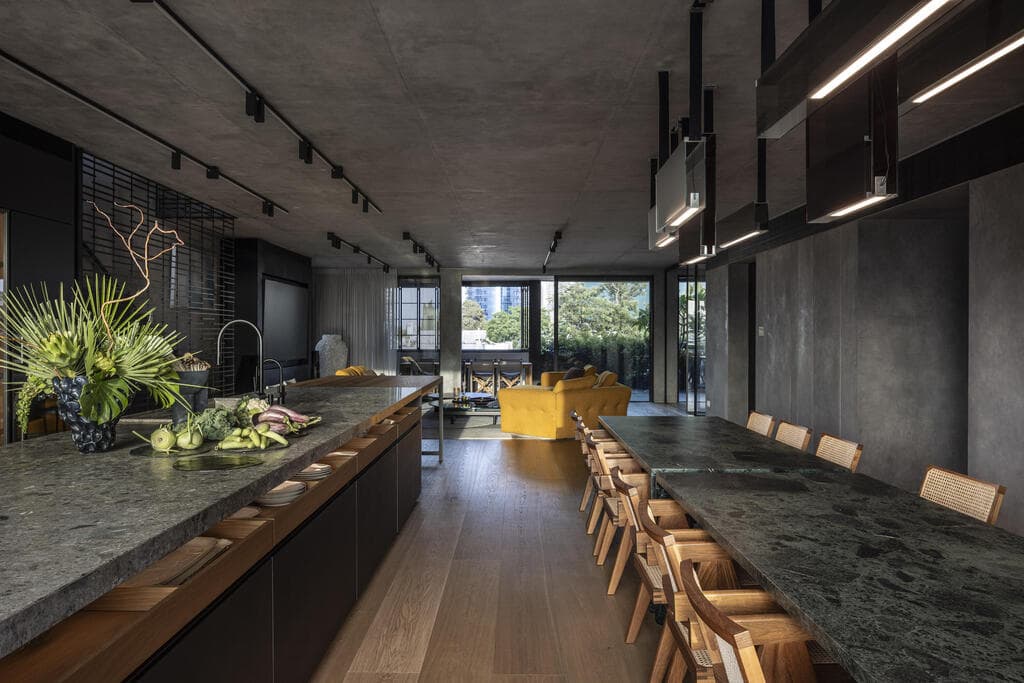 פנטהאוז בתל אביב, עיצוב: דנה אוברזון