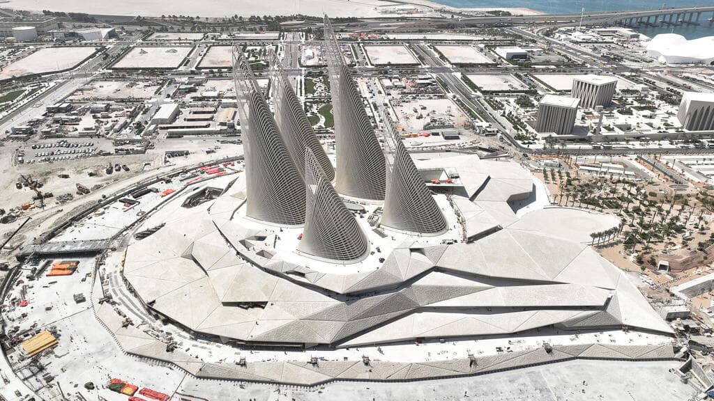 ניסיון לתרגם את הזהות הלאומית של האמירויות לשפה אדריכלית (צילום באדיבות Zayed National Museum) Zayed National Museum, מוזיאון חדש באבו דאבי