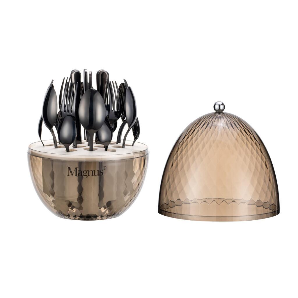 מעמד EGG - אחסון מסתובב לסכו"ם 219.90 שקל (צילום: Magnus) מגנוס, מעמד EGG - אחסון מסתובב לסכו"ם 219.90 שקל