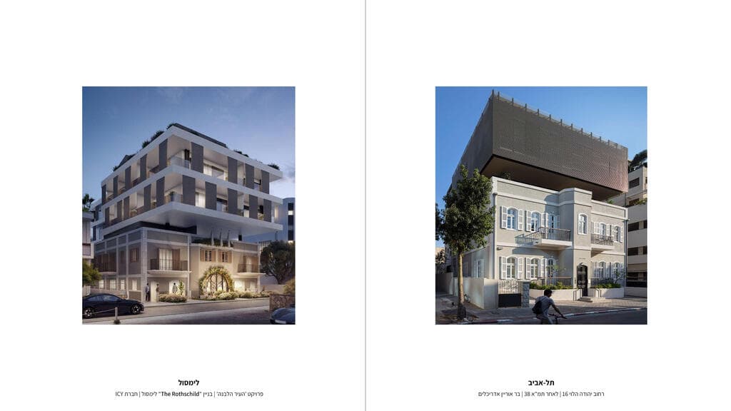 העיר הלבנה בלימסול, שם כמו כאן - הגירה של אדריכלות