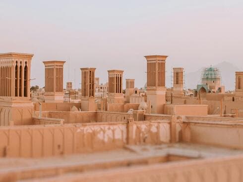 Yazd, The city of windcatchers, Iran