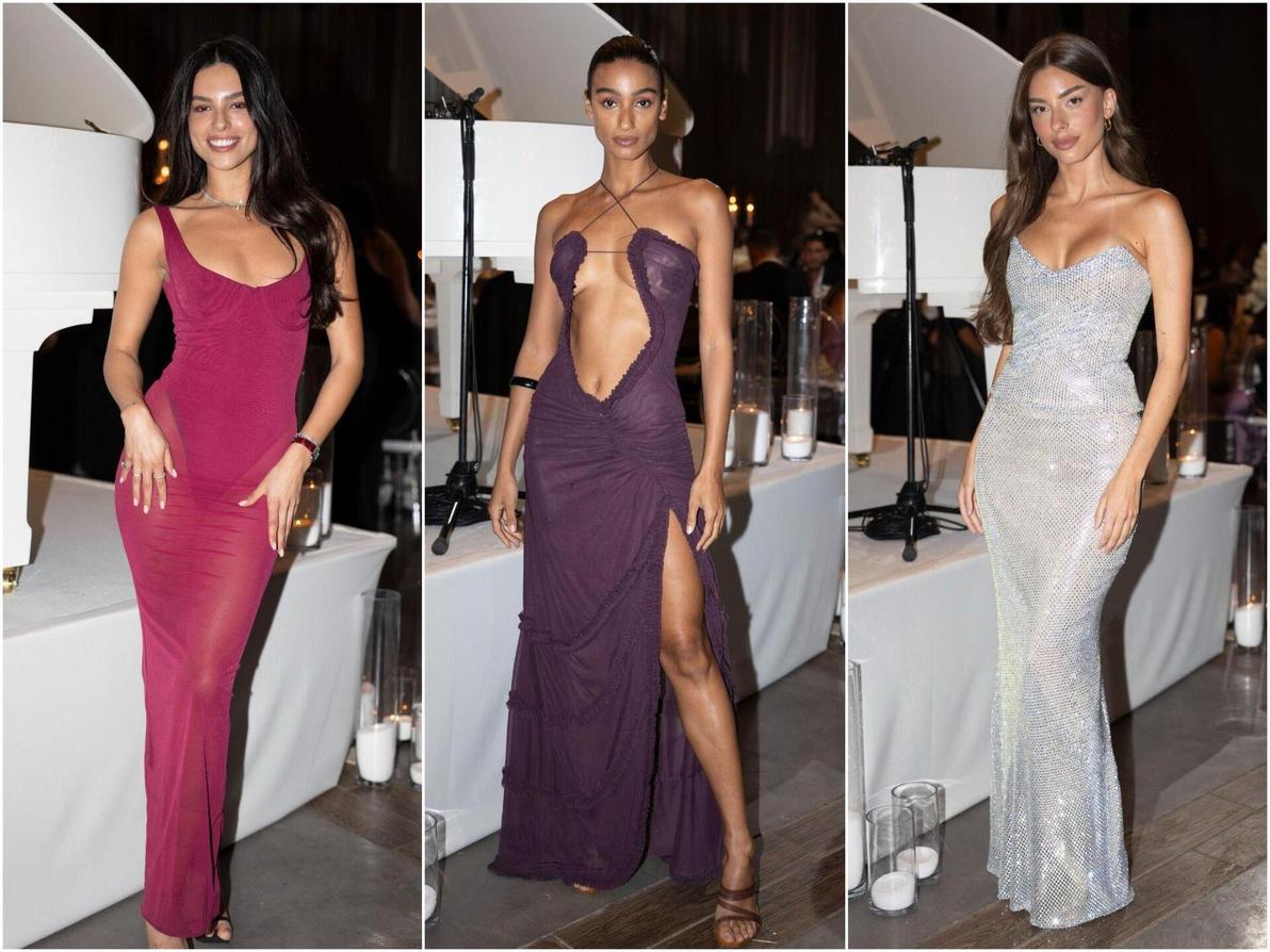 "רצינו חתונה שכולם ידברו עליה". דיאן שוורץ, עדן סבן וקארין עליה בחתונה של יוסי מזרחי ועידן בקשי (צילום: שי בוזגלו) דיאן שוורץ, עדן סבן וקארין עליה בחתונה של יוסי מזרחי ועידן בקשי