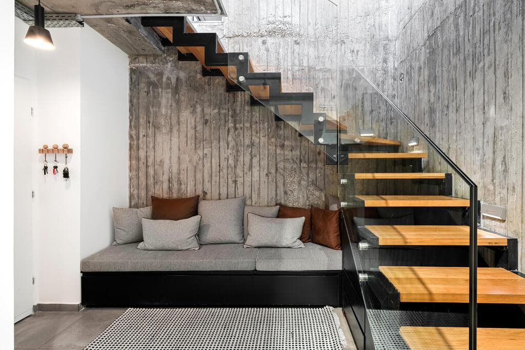 דירת דופלקס לאחות, עיצוב: שירה מוסקל, הלל אדריכלות