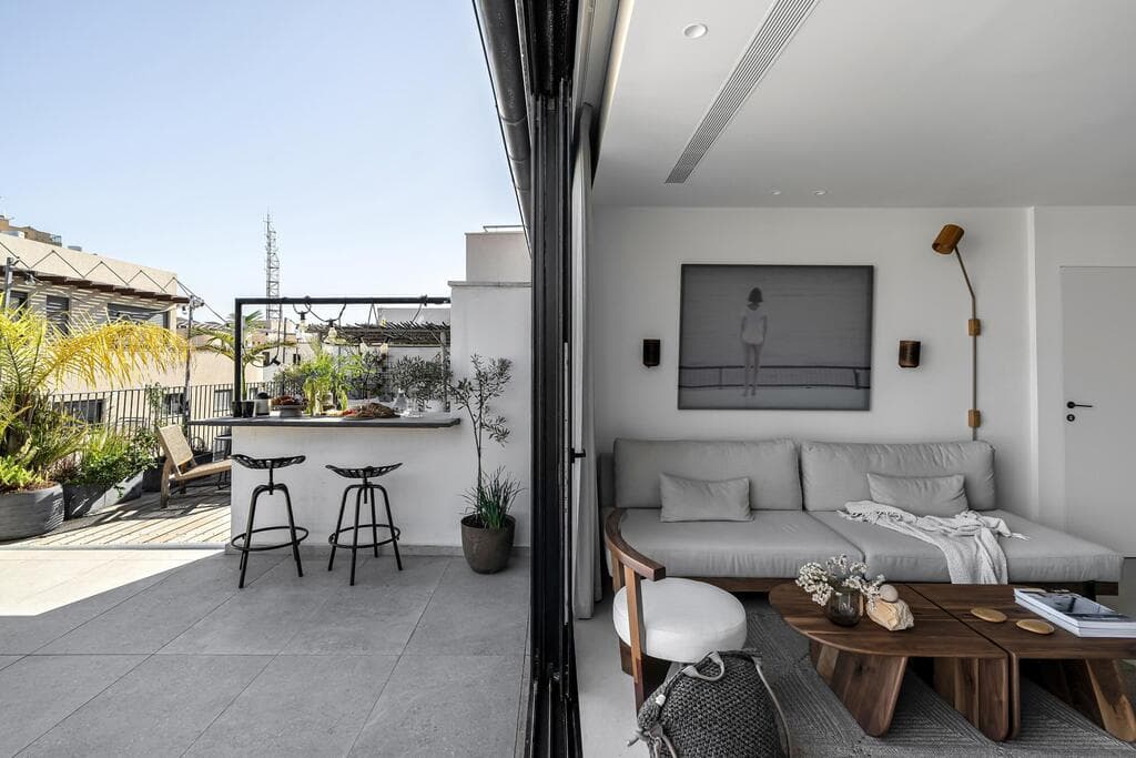 דירת דופלקס לאחות, עיצוב: שירה מוסקל, הלל אדריכלות