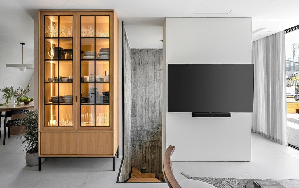 דירת דופלקס לאחות, עיצוב: שירה מוסקל, הלל אדריכלות