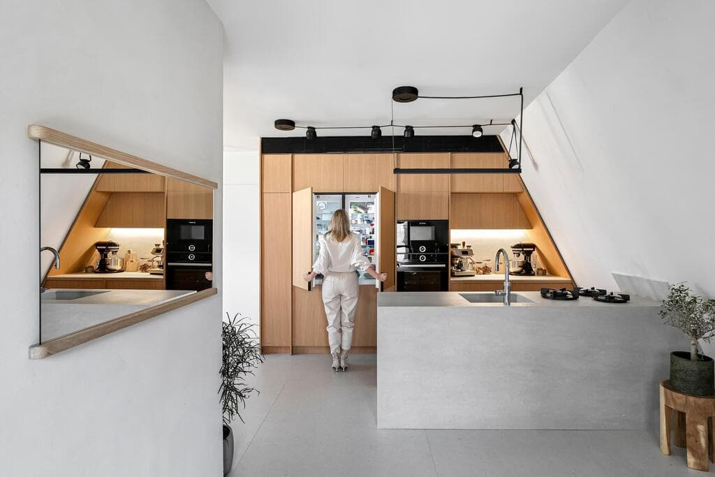 דירת דופלקס לאחות, עיצוב: שירה מוסקל, הלל אדריכלות