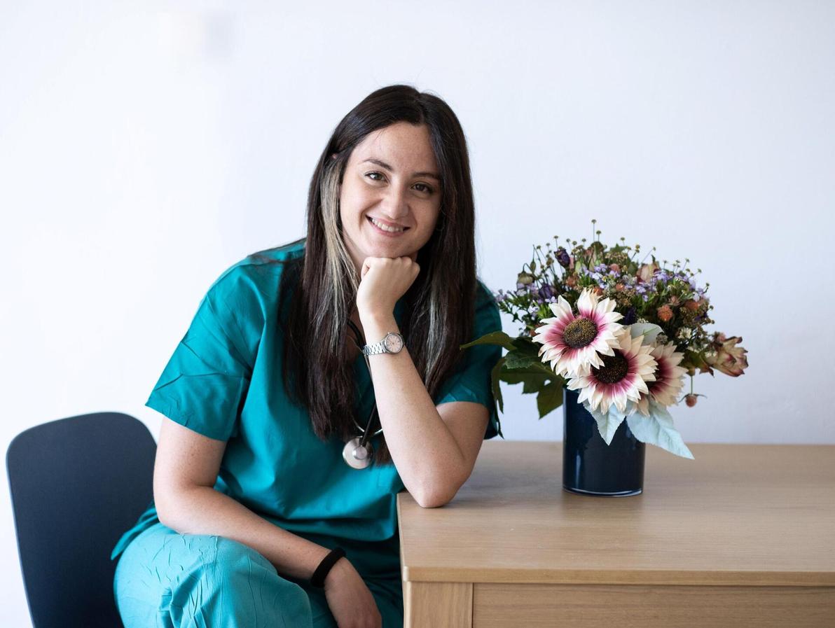 ד"ר שרה סרמונטה. ""עליתי ב־2019 ישר לירושלים, והיה לי מזל מבחינת עבודה"