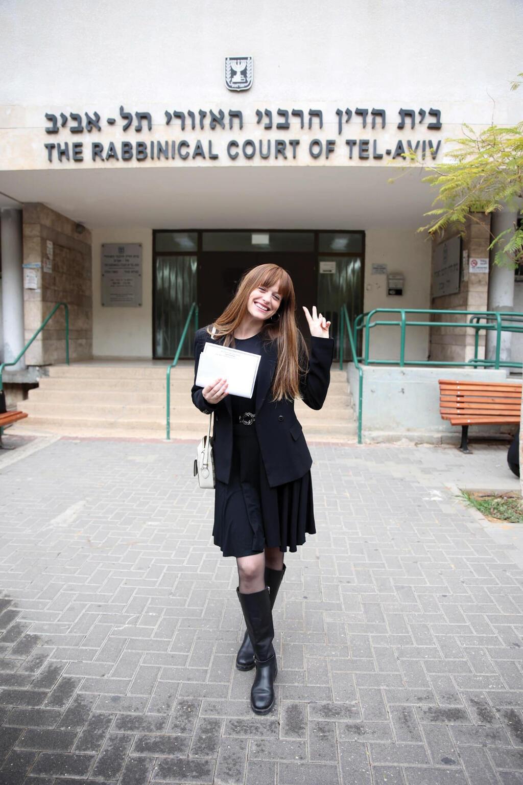 ליבי נחימובסקי בתום הליך הגירושים, 2022