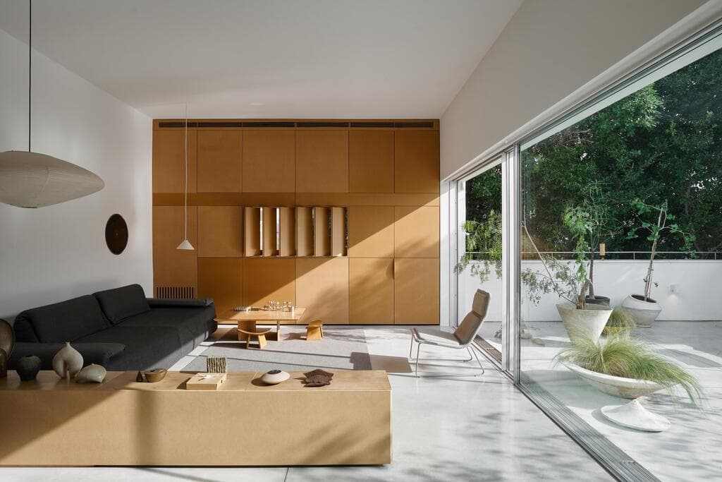 דירה בתל אביב בסגנון יפני, תכנון: סולטי אדריכלים