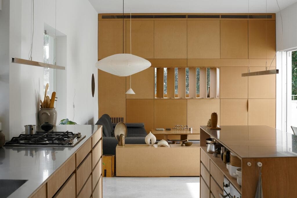 דירה בתל אביב בסגנון יפני, תכנון: סולטי אדריכלים