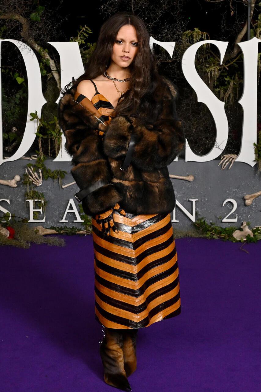 ג'נה אורטגה באירוע מעריצים לעונה 2 של "וונסדיי" באוסטרליה, 2025